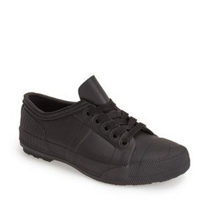HUNTER Black‎ original Waterproof Rubber Sneaker 8